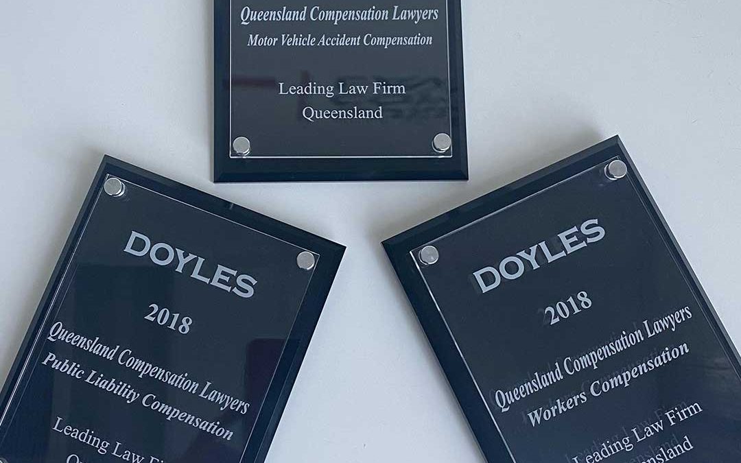 Queensland Compensation Lawyers named again on Doyles List for 2018